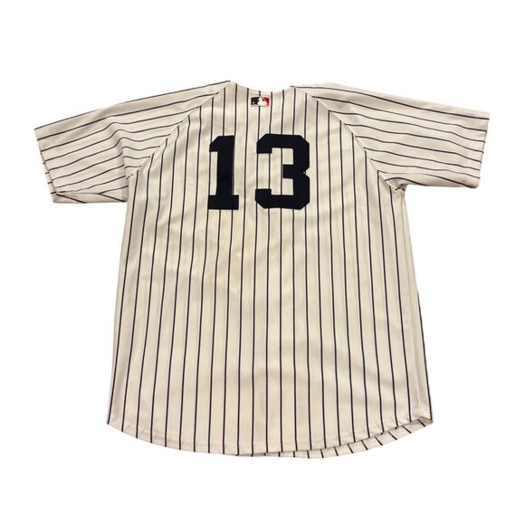 Russell Athletic New York Yankees Alex Rodriguez #13 Authentic Jersey Youth XL - Picture 1 of 8